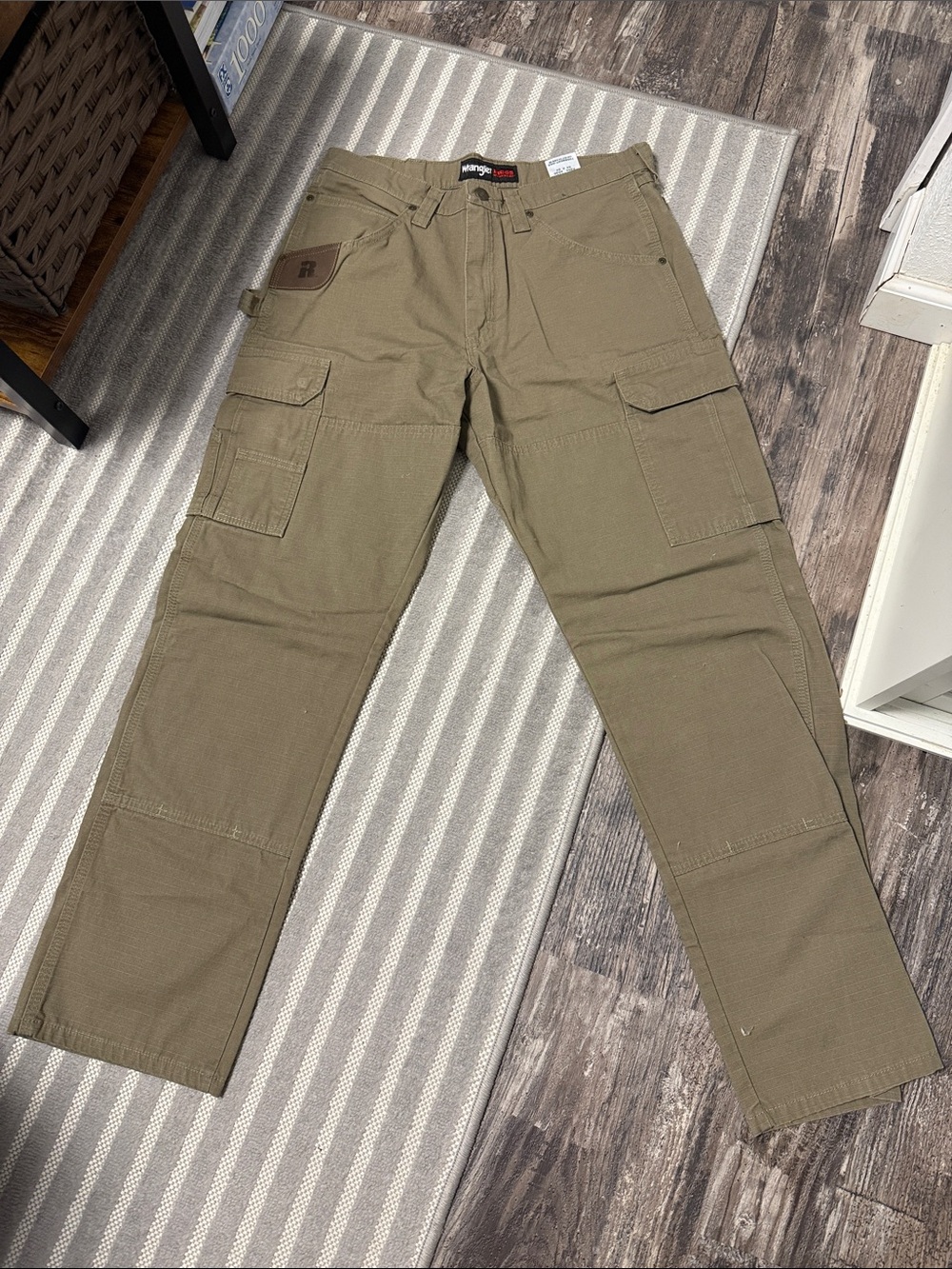 Wrangler Riggs workwear NEW olive Tan Ripstop Pants